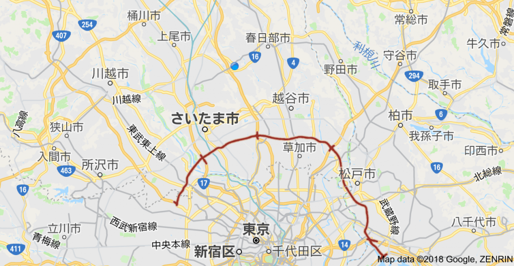 外環道地図