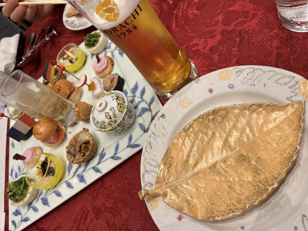 ホテル夕食